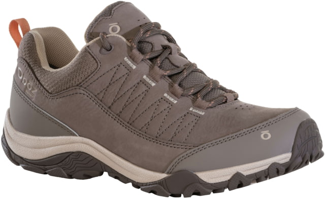 Oboz Ousel Low B-Dry Hiking Boots - Women's Wide Cinder Stone 6.5  Stone-Wide-6.5