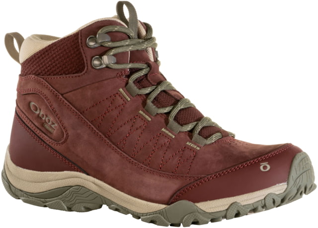 Oboz Ousel Mid B-Dry Hiking Boots - Women's Port 12
