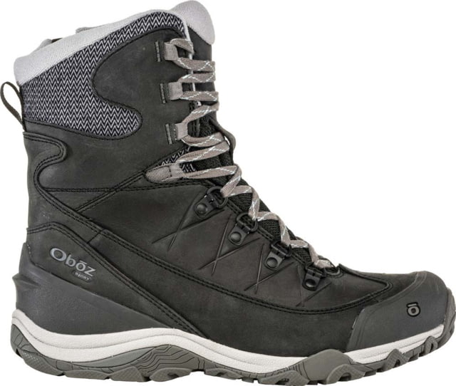Oboz Ousel Mid Insulated B-Dry Shoes- Women's Black Sea 6.5  Sea-6.5