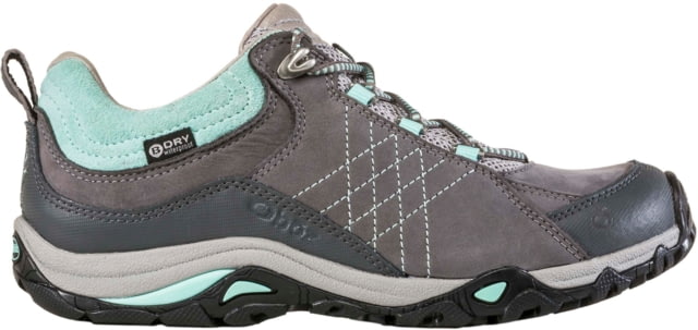 Sapphire Low B-DRY Hiking Shoes - Women's Medium Charcoal / Beach Glass 6  / Beach Glass-Medium-6