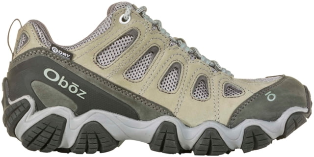 Oboz Sawtooth II Low B-DRY Hiking Shoes - Women's Medium Frost Gray/Sage 8.5