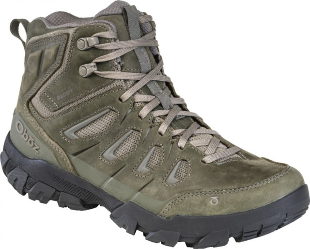 Oboz Sawtooth X Mid B-DRY Shoes - Men's Olive Branch 10