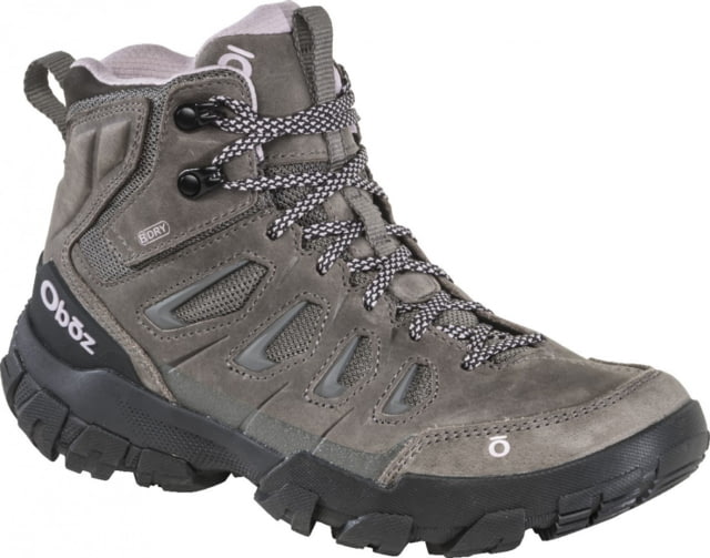 Oboz Sawtooth X Mid B-DRY Shoes - Women's Wide Charcoal 5