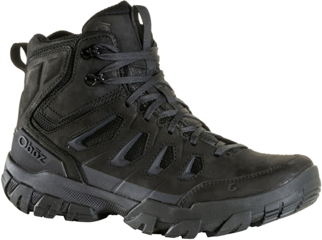 Oboz Sawtooth X Mid Shoes - Men's Black Sea 7.5  Sea-M-7.5