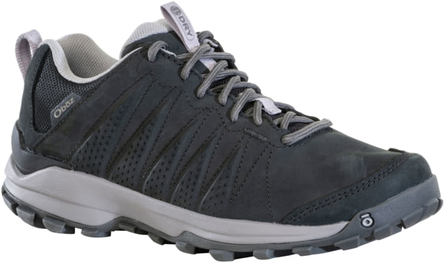 Oboz Sypes Low Leather B-DRY Hiking Shoes - Women's Black Sea 7.5  Sea-M-7.5