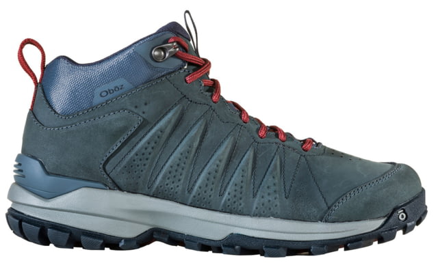 Oboz Sypes Mid Leather B-DRY Hiking Shoes - Women's Slate 5.5 Medium