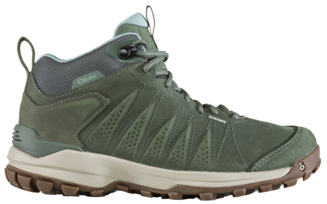 Oboz Sypes Mid Leather B-DRY Hiking Shoes - Women's Medium Thyme 10