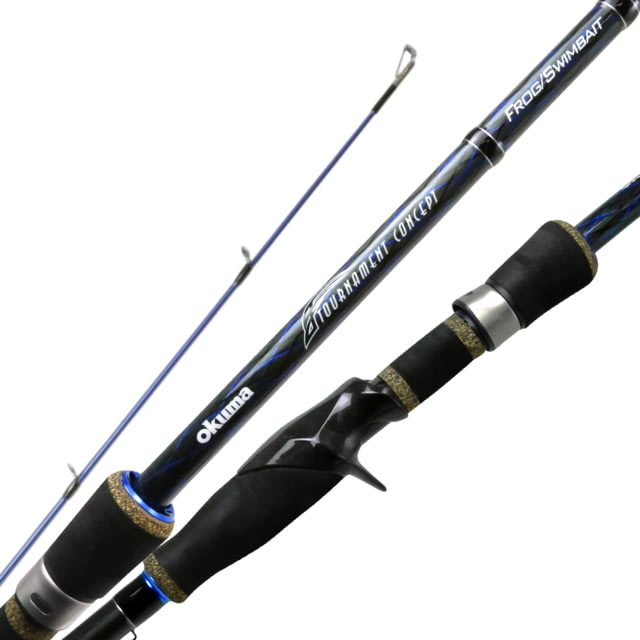 Okuma Fishing Tackle Tournament Concept Series A Spinning Rod 7ft 2in Medium Light Moderate Fast 1 Pieces