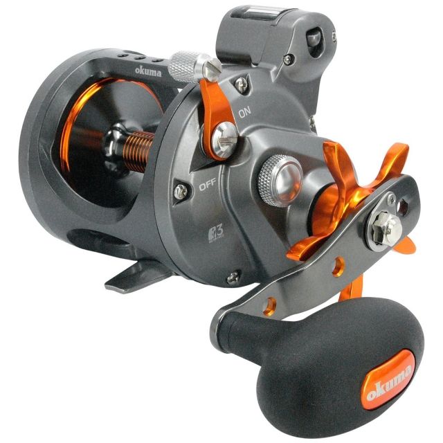 Okuma Coldwater Linecounter Trolling/Conventional Reel 4.2:1 2+1 Right