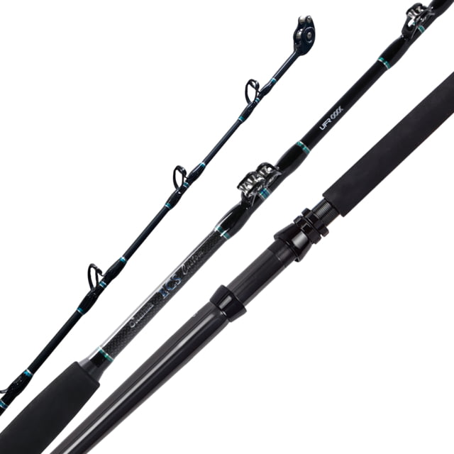 Okuma East Coast Series Hybrid 6' 1pc H.24 ton carbon & e-glass blank Alum rod gimbal Alp SS guides zircon inserts 3yr.LW