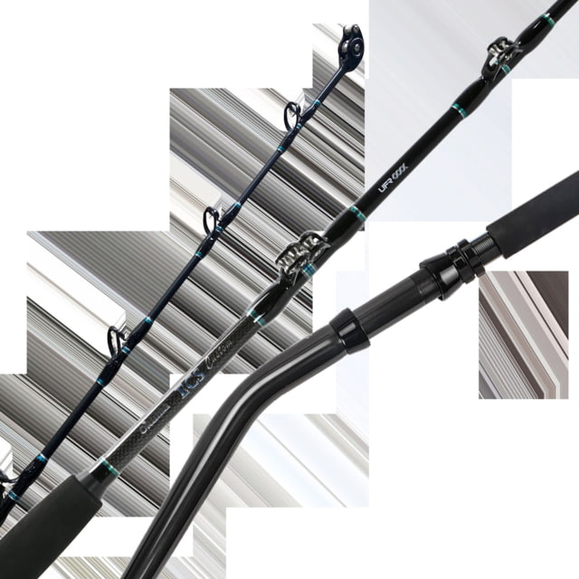 Okuma East Coast Series Hybrid 6' 1pc XH.24 ton carbon & e-glass blank Alum rod gimbal Alp SS guides zircon inserts 3yr.LW