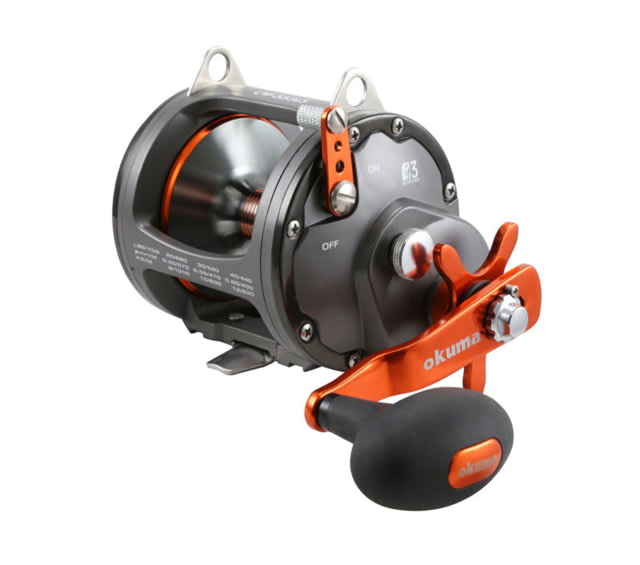 Okuma Fishing Tackle Cold Water Wire Line Reel 4.7 1 2BB + 1RB 850/80 Braided Line Rating