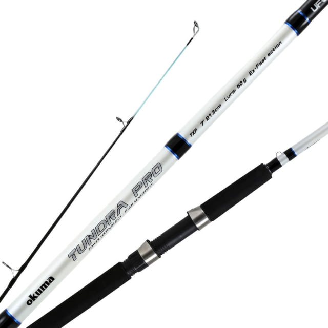 Okuma Fishing Tackle Tundra Pro Spinning Rod 15ft Medium Heavy Moderate Fast 2 Pieces