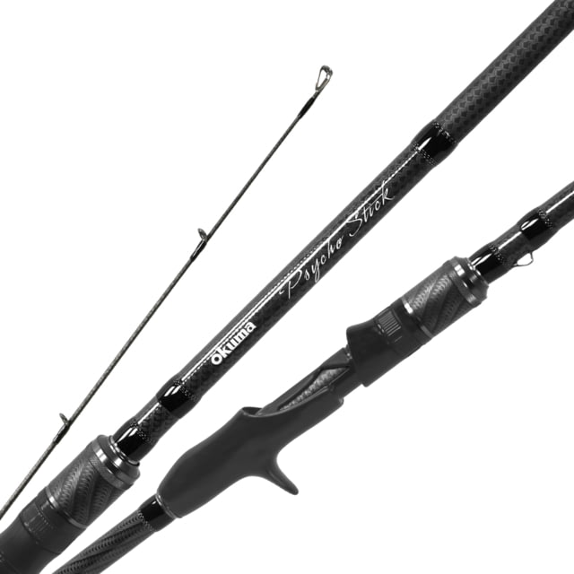 Okuma Fishing Tackle Psycho Stick Casting Rod 7ft 5in Medium Heavy Fast 1 Pieces