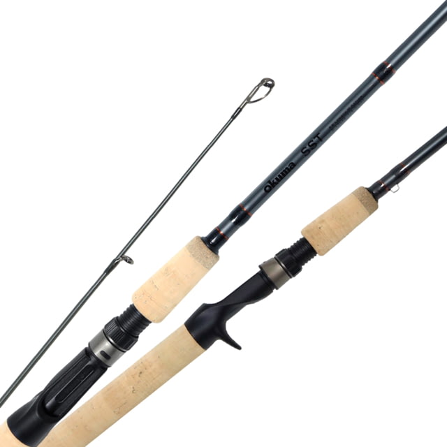 Okuma SST A Series Medium-Light Casting Rod with Cork Grip 6 - 12 lbs 1/4 - 1/2oz 2 Piece 9'6"