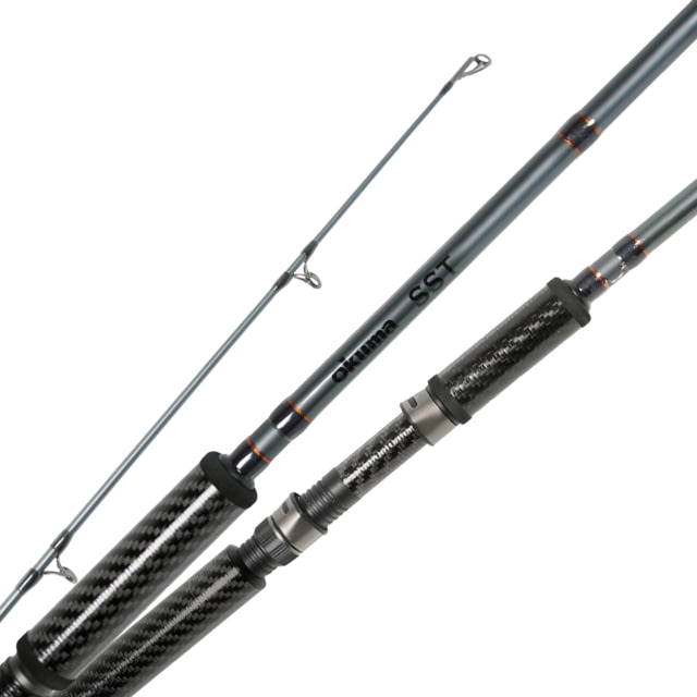 Okuma SST A Series Medium-Light Spinning Rod with Carbon Grip 6 - 12 lbs 1/4 - 1/2oz 2 Piece 9'6"