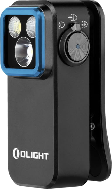 Olight Oclip Pro Lithium Ion 500 Lumens LED Flashlight Black Oclip Pro