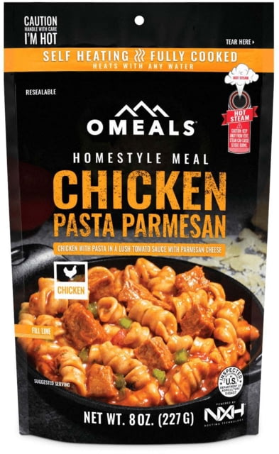 OMEALS Chicken Pasta Parmesan 10 oz Multi 7.5 inches x 1 inch x 11.25 inches