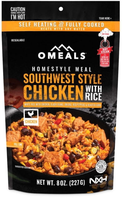 Omeals Homestyle Meal Southwest Style Chicken with Rice