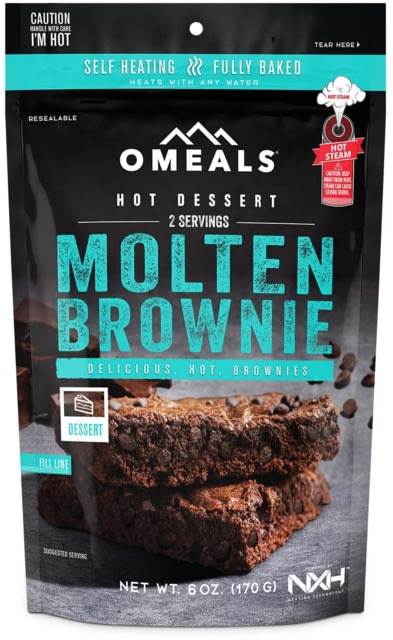 OMEALS Molten Brownie 20.2 oz Multi 7.5 inches x 1 inch x 11.25 inches