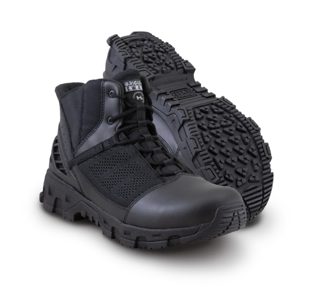 Original S.W.A.T. Alpha Freedom 6in Hands Free Safety Boot - Men's Wide Black 8