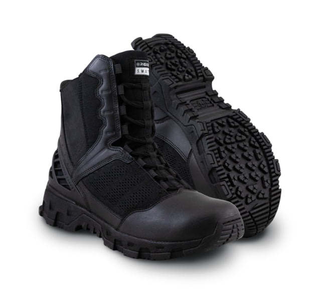 Original S.W.A.T. Alpha Freedom 8in Hands Free Boot - Men's Wide Black 8.5