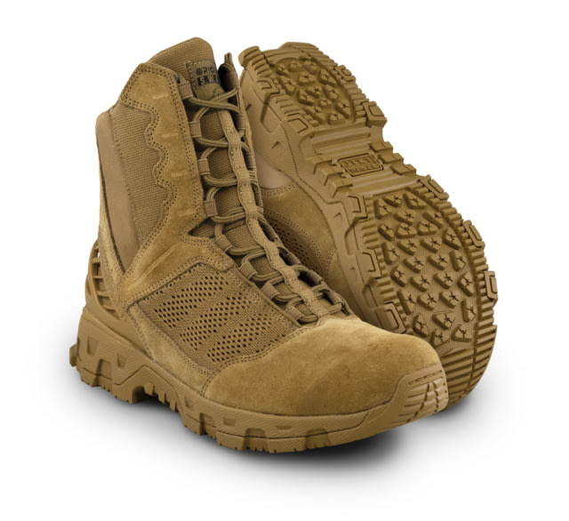 Original S.W.A.T. Alpha Freedom 8in Hands Free Boot - Men's Wide Coyote 15