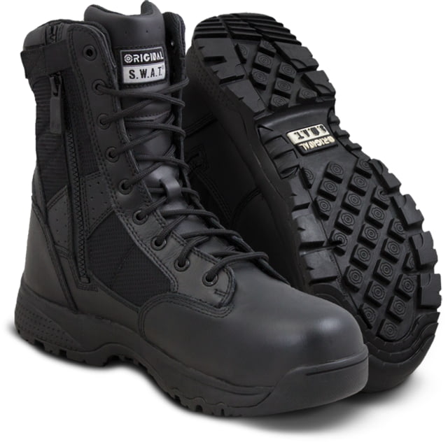 Original S.W.A.T. Classic 9in Waterproof Side Zip CST Boots 14 Black