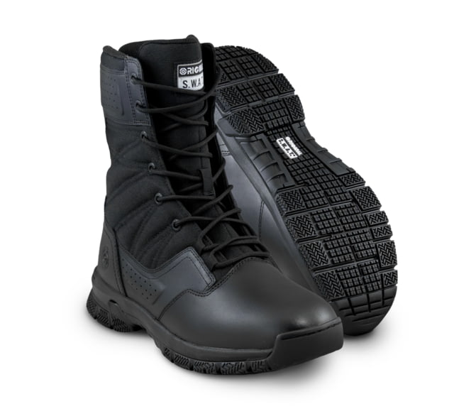 Original S.W.A.T. ProTec 8in Side-Zip Boot - Men's Wide Black 12