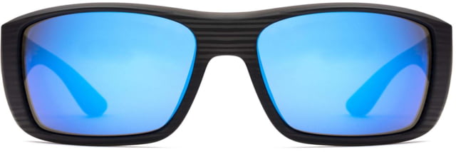 OTIS Coastin Slim Sunglasses - Mens Black Woodland Matte Frame/Blue Polarized Lens