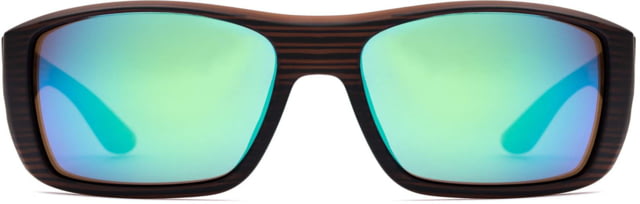 OTIS Coastin Slim Sunglasses - Mens Wooland Matte Frame/Green Polarized Lens