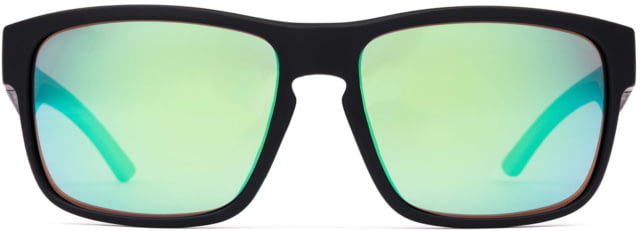 OTIS Rambler Sport Sunglasses - Mens Matte Black Frame/Green Polarized Lens