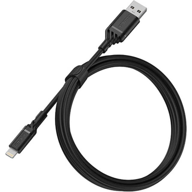 OtterBox Lightning to USB-A Cable 1m Black/Black
