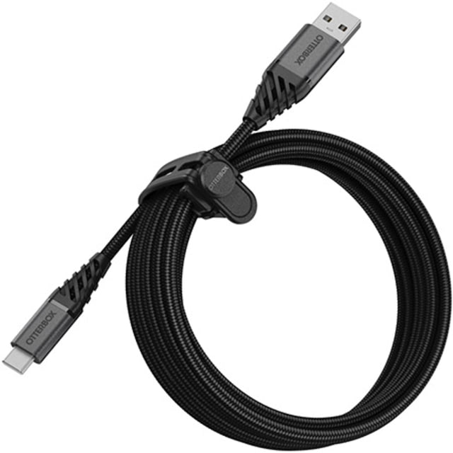 OtterBox USB-C to USB-A Cable 3m Black/Ash