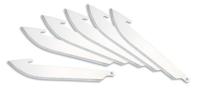 Outdoor Edge Cutlery 3.0 Replacement Blade Pack 6 Pieces Blister Silver