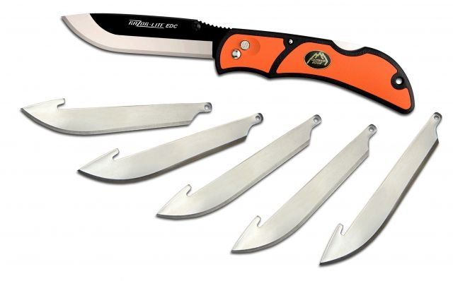 Outdoor Edge Cutlery Razor-Lite EDC Fold Knife Orange Orange/ Black