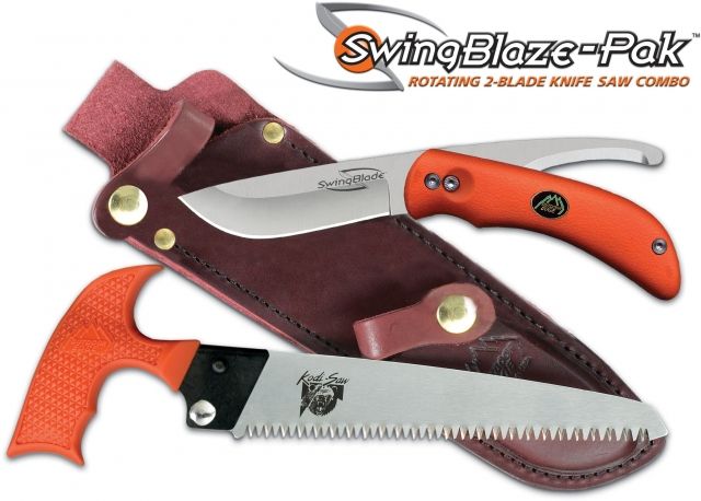 Outdoor Edge Cutlery SwingBlaze-Pak Knife Orange