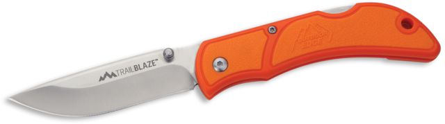 Outdoor Edge Cutlery Trailblaze Fixed Blade Knife3.3inOrange Handle