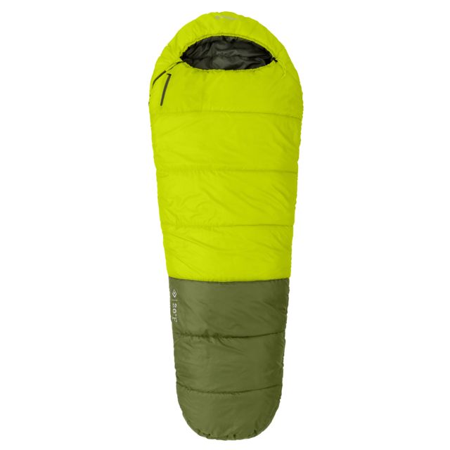 Outdoor Products 20F Extra Large Mummy Sleeping Bag Light Green/Dark Green