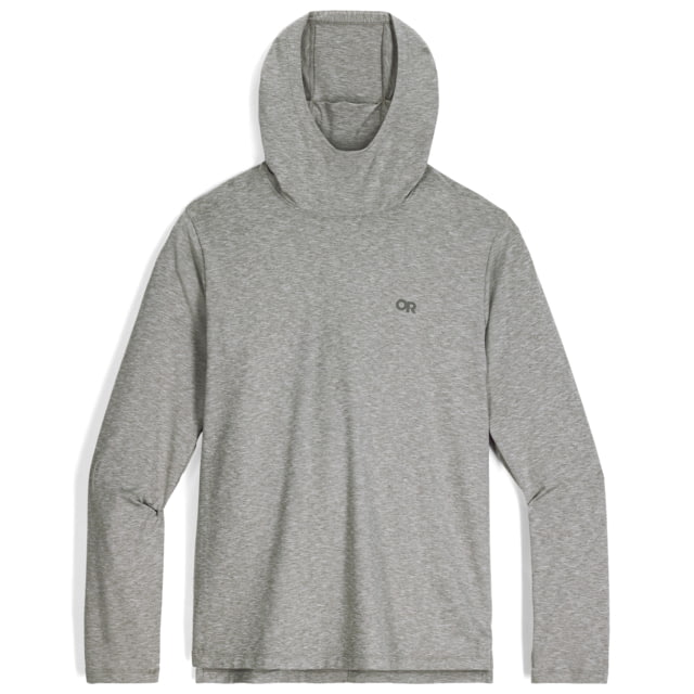 Outdoor Research ActiveIce Spectrum Sun Hoodie - Men's Grey Heather Small