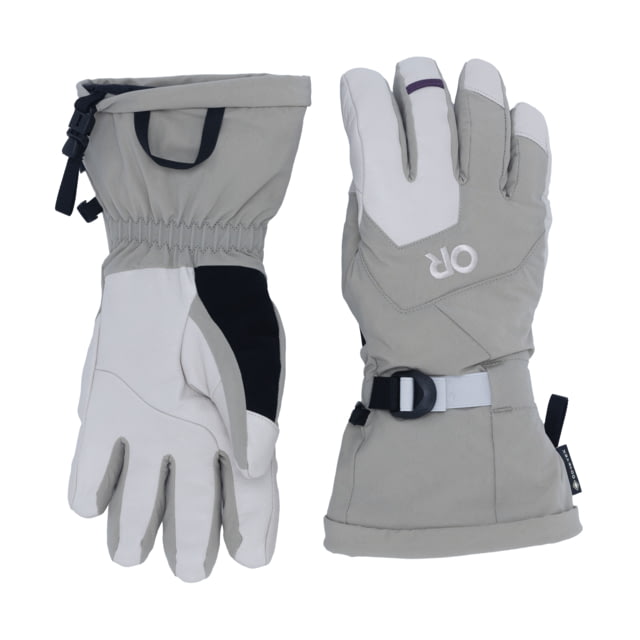 Outdoor Research Arete Modular Gore-Tex Gloves - Women's Pro Khaki/Oyster Large