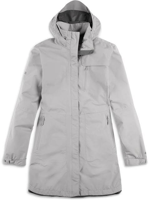 Outdoor Research Aspire Trench - Womens Ash Large