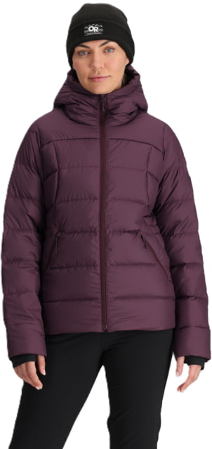 Outdoor Research Coldfront Down Hoodie Jacket - Women's Amethyst S