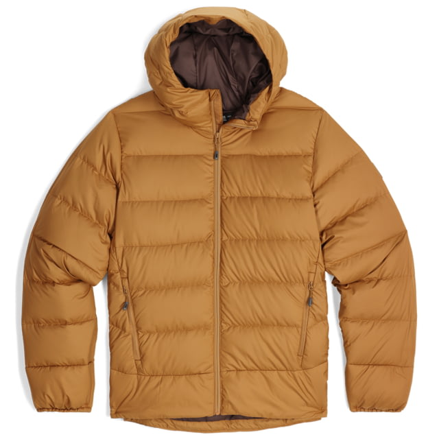 Outdoor Research Coldfront Down Hoodie - Mens Bronze Extra Large