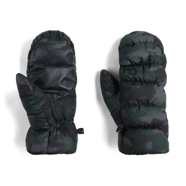 Outdoor Research Coldfront Down Mitts Grove Camo Medium
