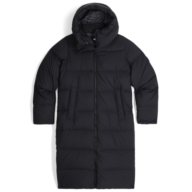 Outdoor Research Coze Down Parka - Womens Solid Black Extra Small