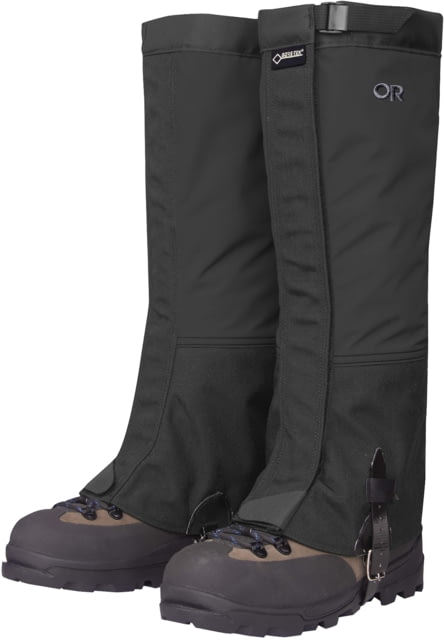Outdoor Research Crocodile Gaiters - Men's Black Extra Large Wide