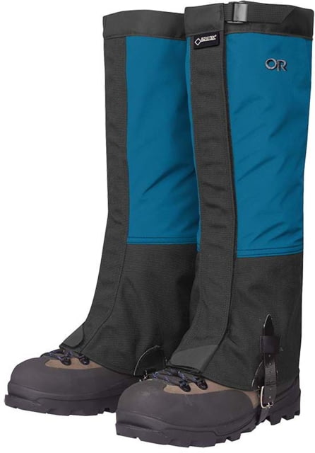 Outdoor Research Crocodile Gaiters - Men's Cascade/Black Extra Large