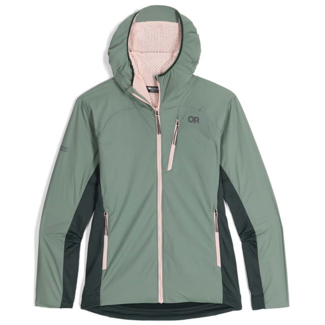 Outdoor Research Deviator Hoodie - Women's Balsam/Grove Extra Small