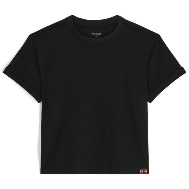 Outdoor Research Essential Boxy Tee - Women's Black M
